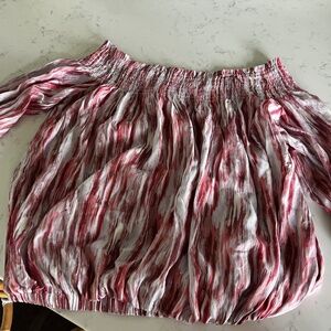 Roan + Ryan off-the-shoulder blouse  Size Small